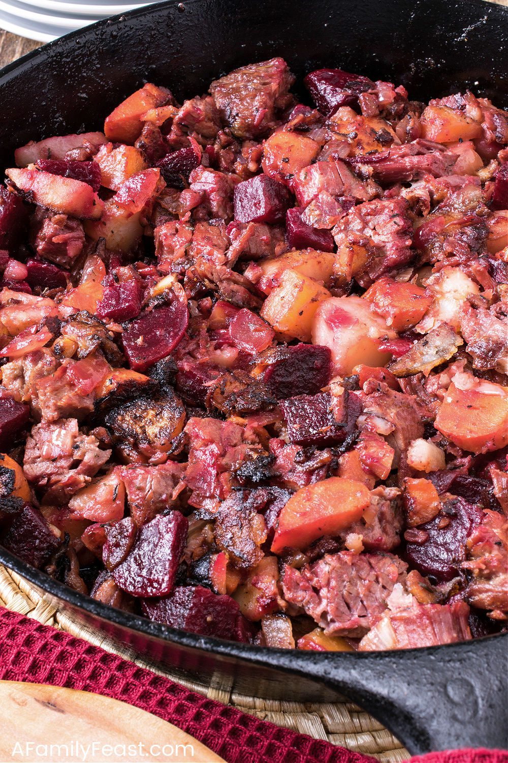 Red Flannel Hash - A Family Feast