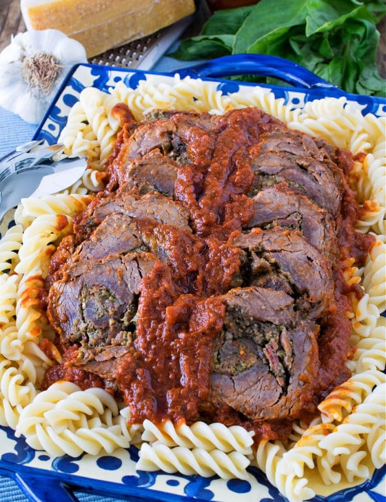 Beef Braciole - A Family Feast