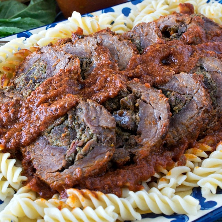 Beef Braciole - A Family Feast