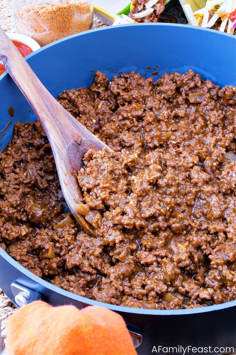 Ground Beef Tacos - A Family Feast®