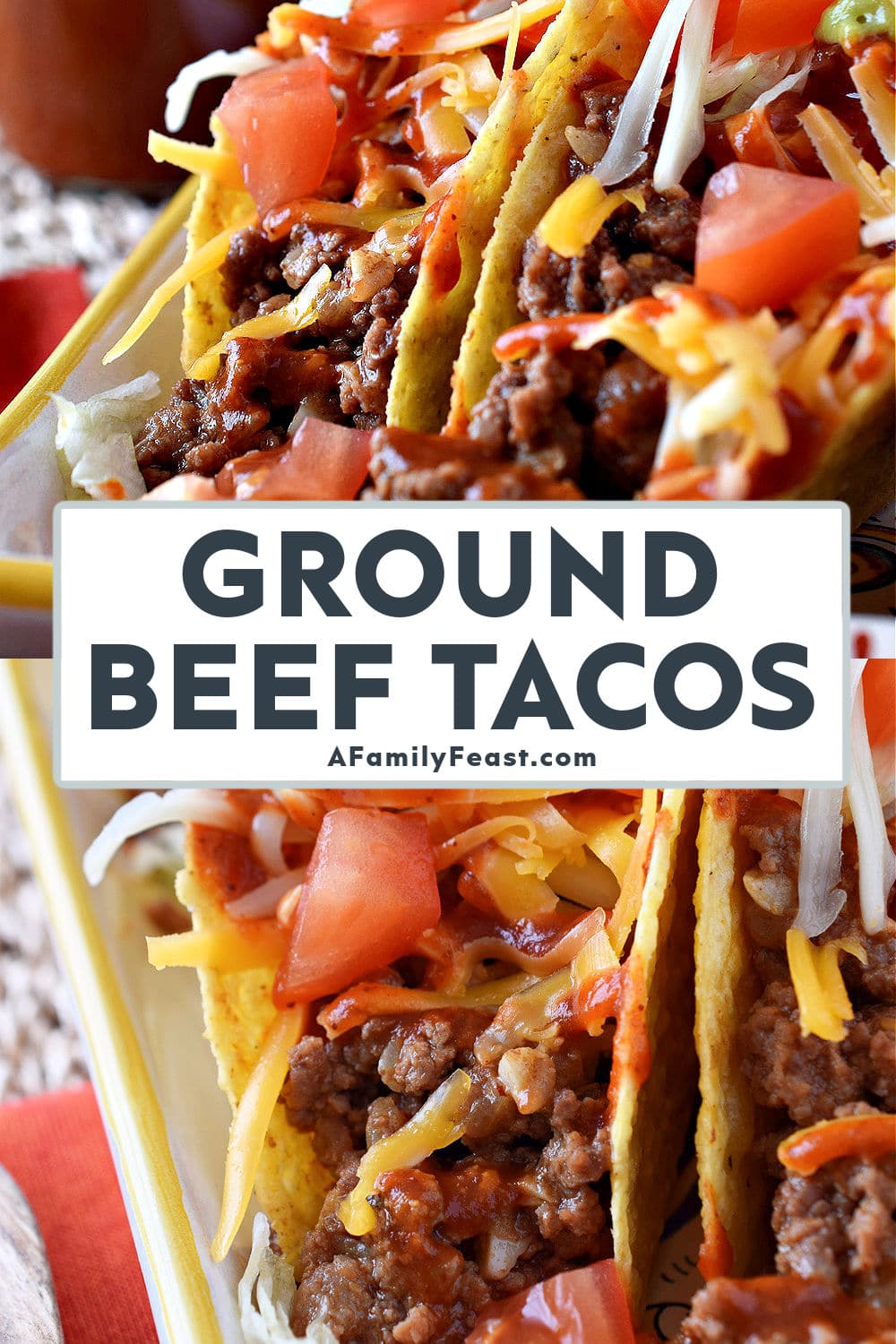 Ground Beef Tacos - A Family Feast