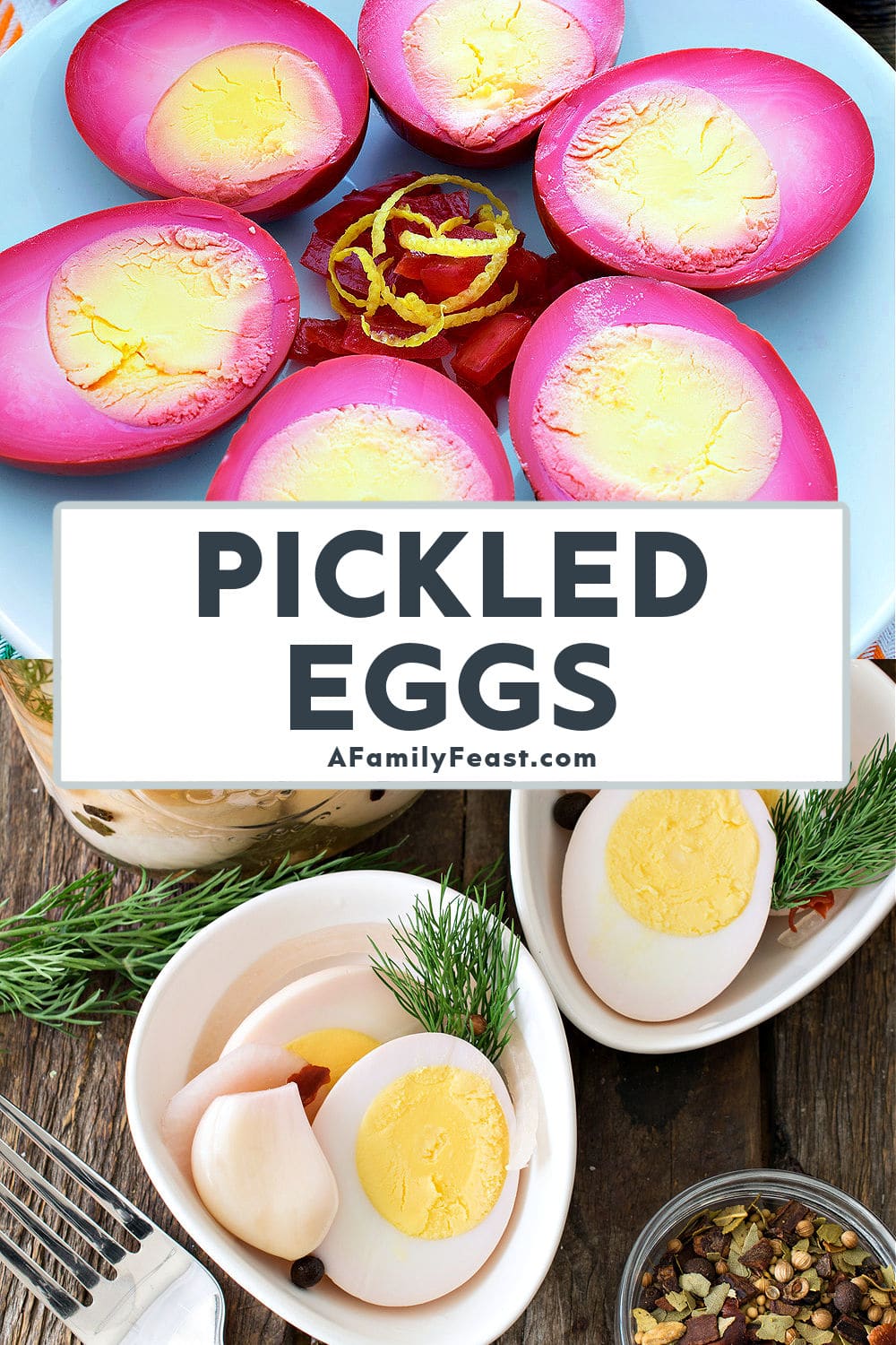 Pickled Eggs - A Family Feast