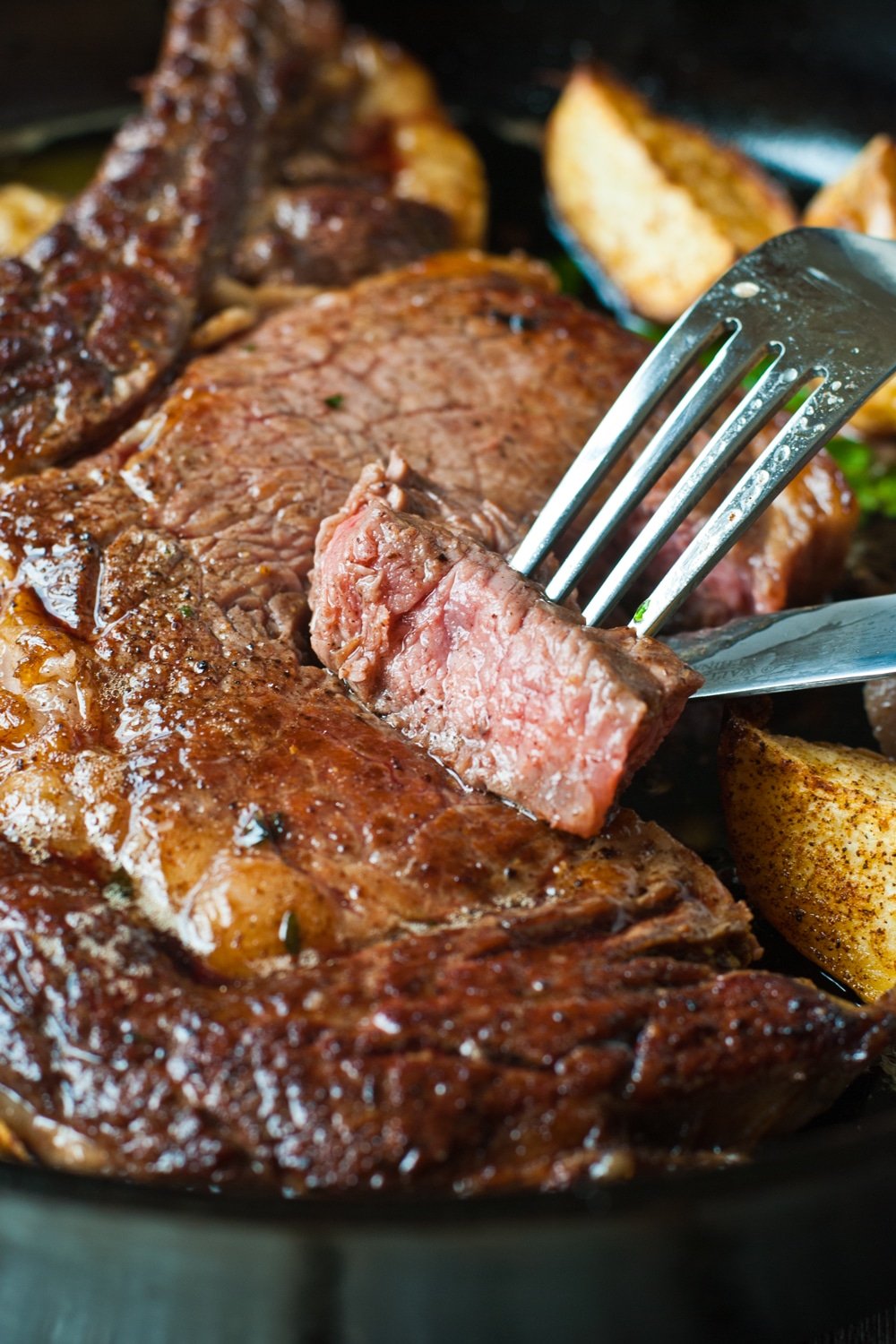 Perfect Pan-Seared Steak - A Family Feast