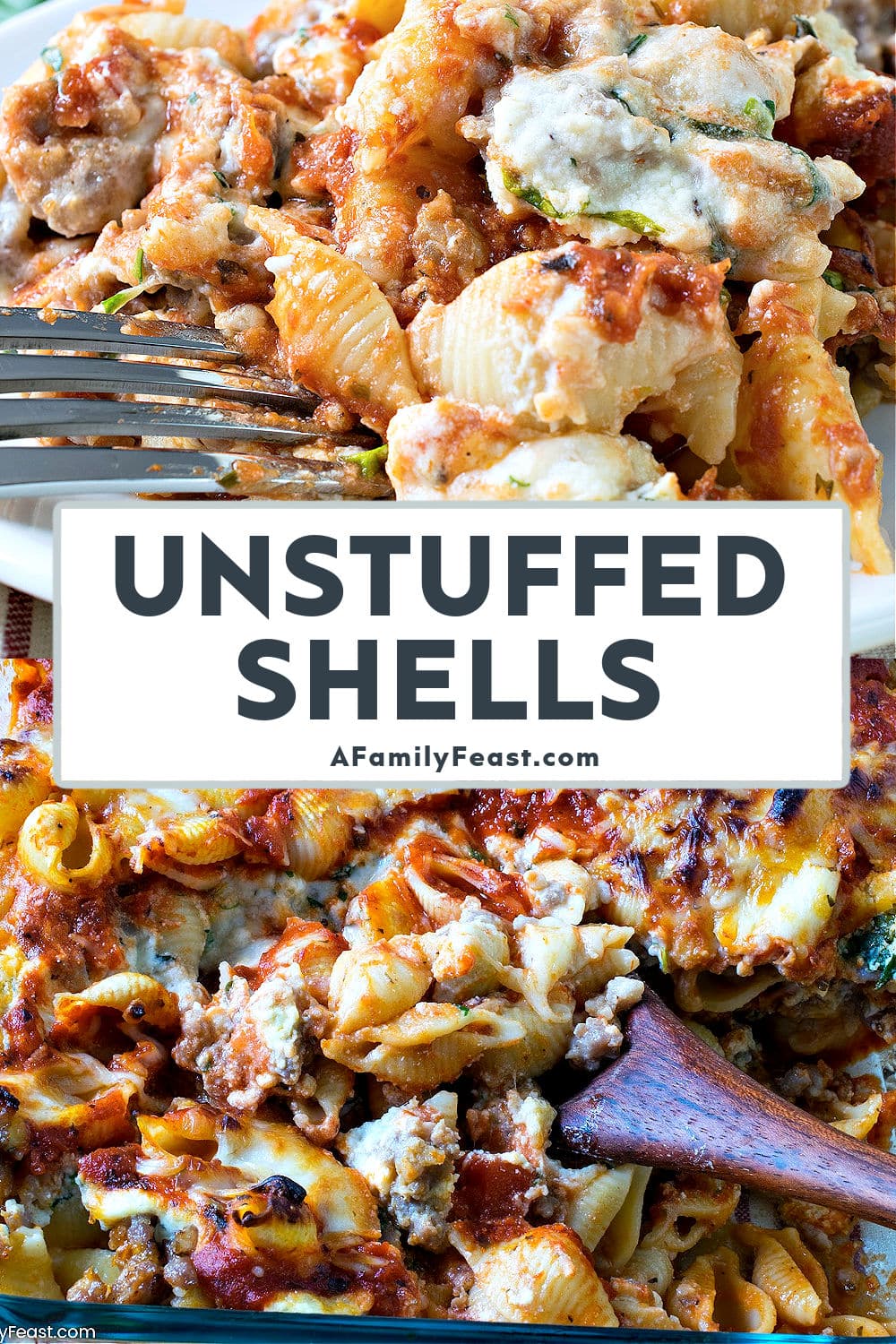 Unstuffed Shells - A Family Feast