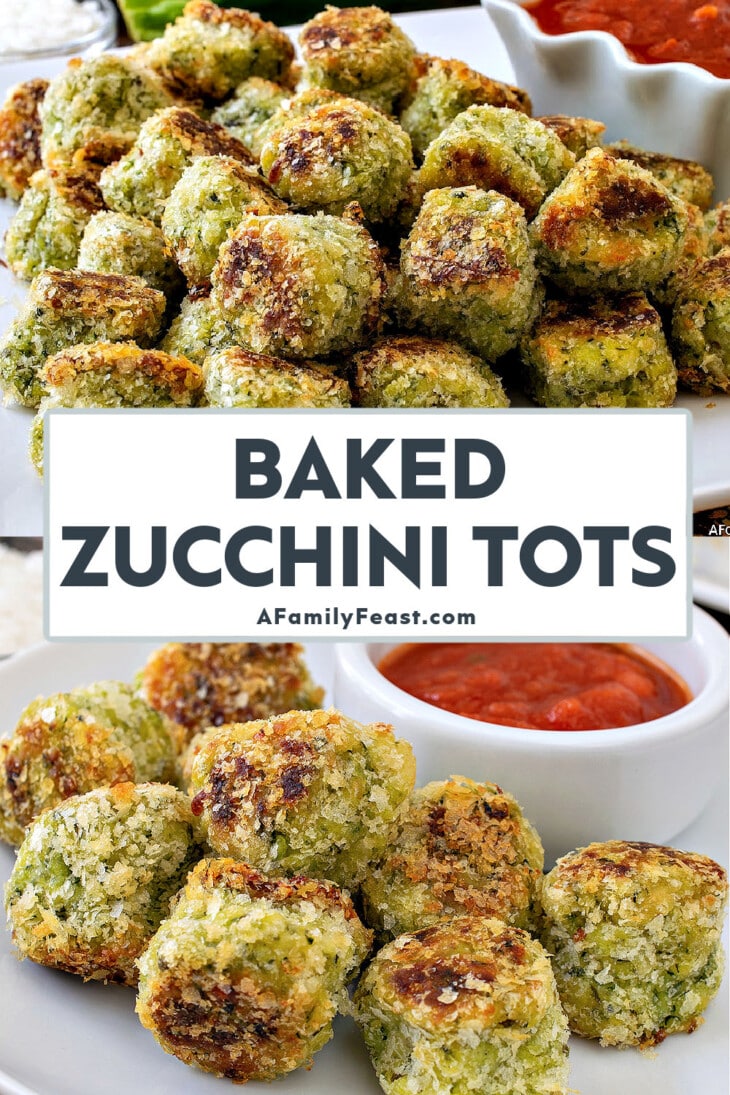 Baked Zucchini Tots A Family Feast®