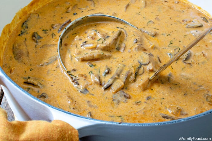 Hungarian Mushroom Soup - A Family Feast