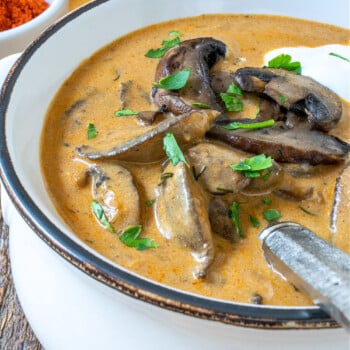 Hungarian Mushroom Soup - A Family Feast