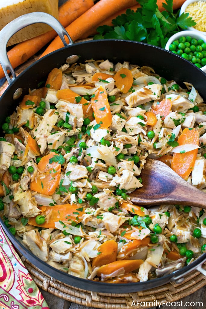 Rotisserie Chicken Skillet - A Family Feast