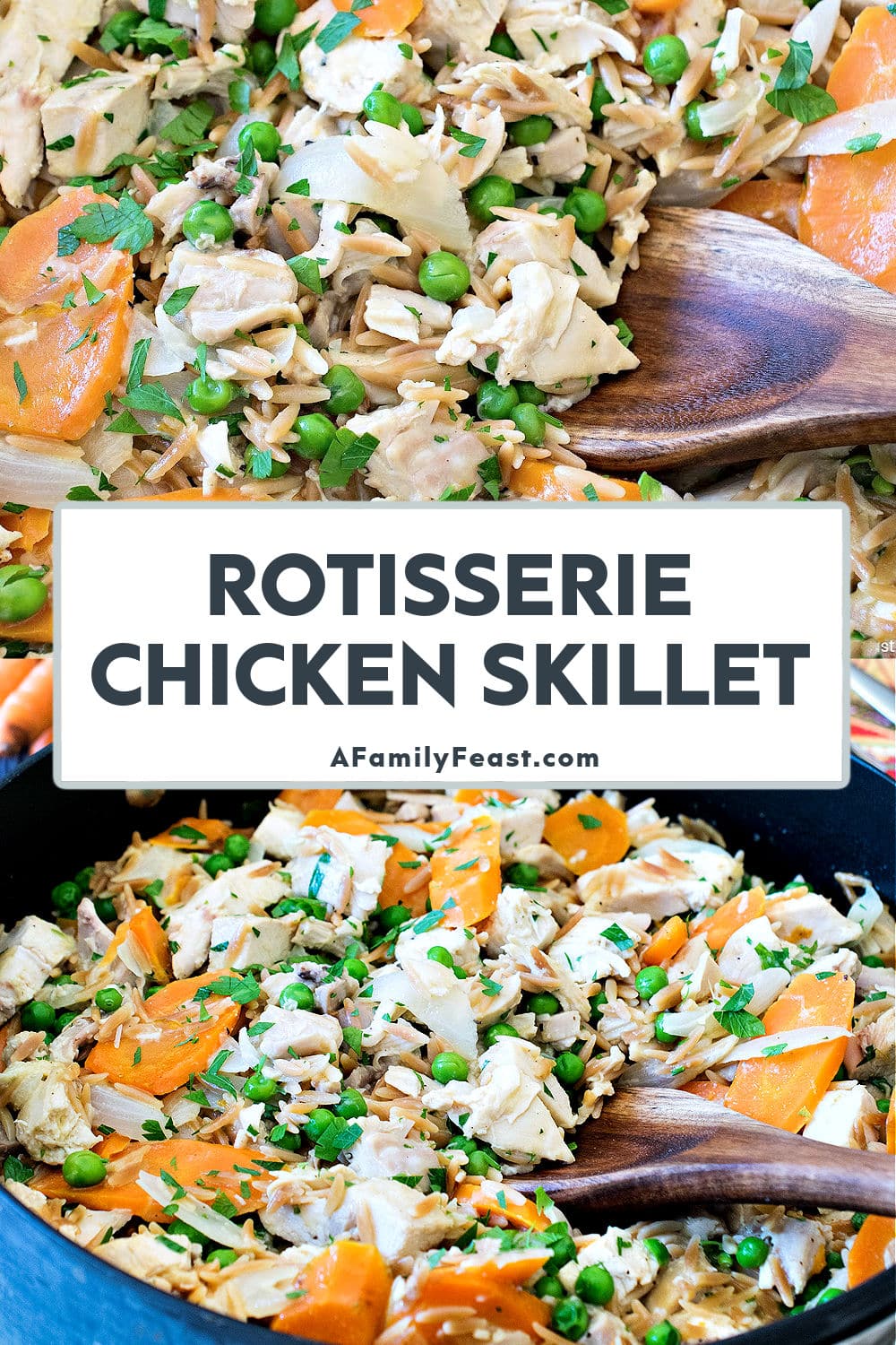 Rotisserie Chicken Skillet - A Family Feast