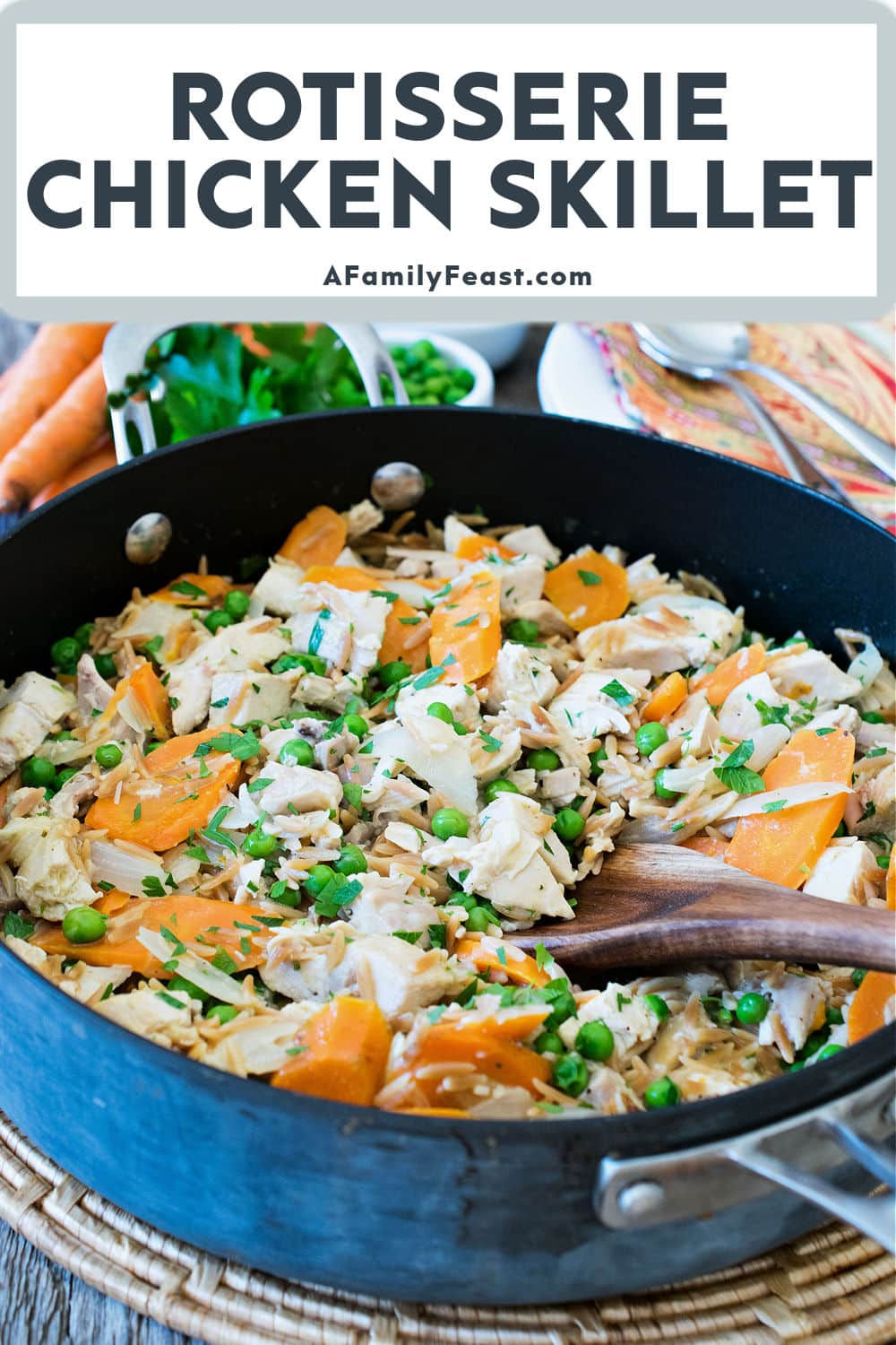 Rotisserie Chicken Skillet - A Family Feast