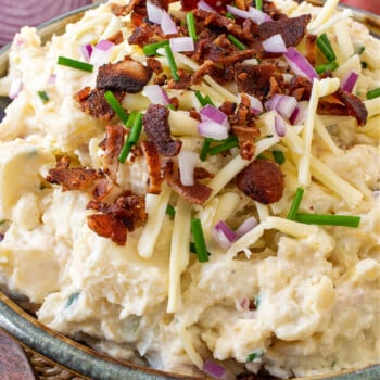 Loaded Potato Salad - A Family Feast