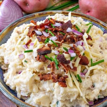 Loaded Potato Salad - A Family Feast