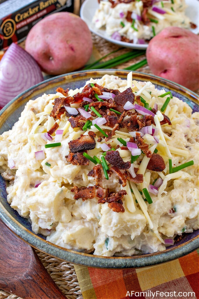 Loaded Potato Salad - A Family Feast