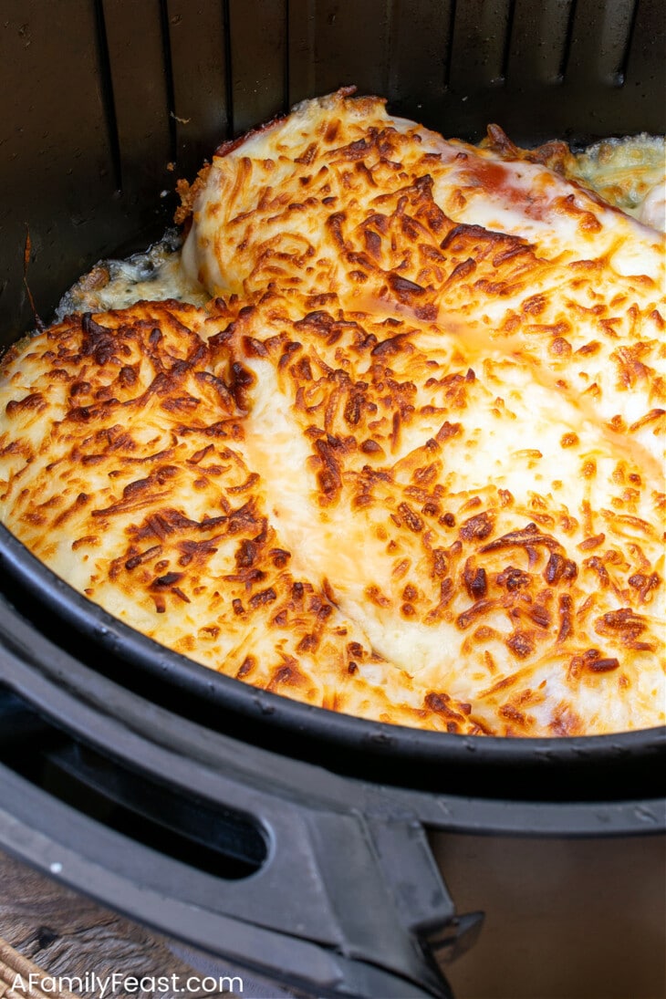 Air Fryer Turkey Cutlet Parmesan A Family Feast®