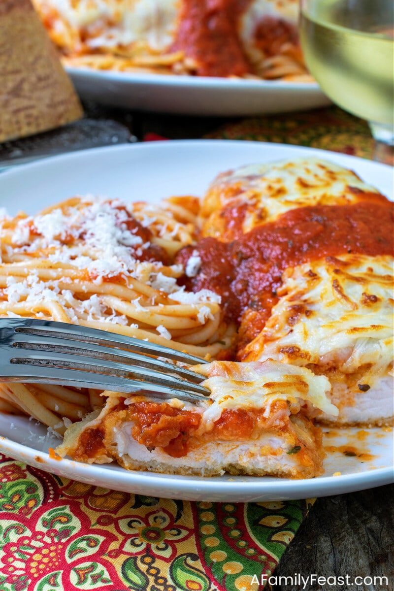 Air Fryer Turkey Cutlet Parmesan A Family Feast®