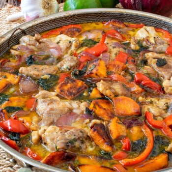 Coconut Lime Chicken and Vegetables - A Family Feast