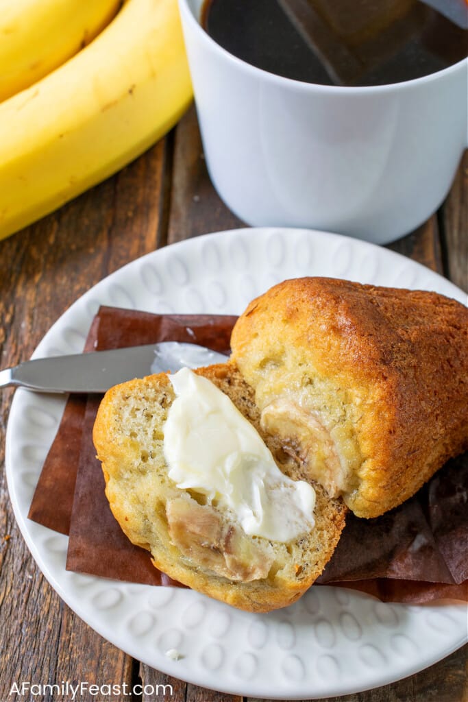 Easy Banana Muffins - A Family Feast