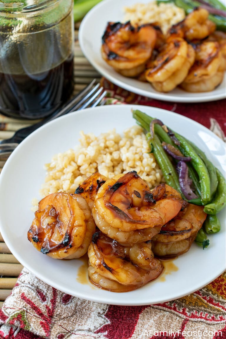 Grilled Shrimp with Japanese BBQ Sauce A Family Feast®