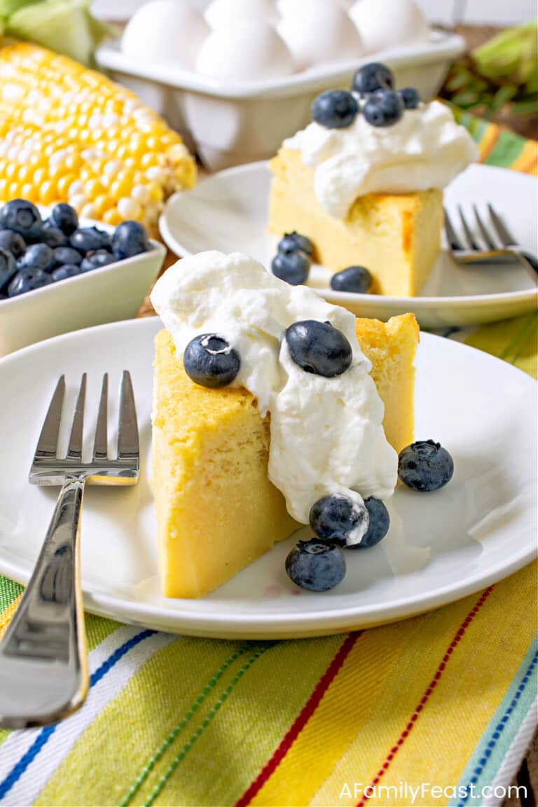 Magic Custard Corn Cake - A Family Feast