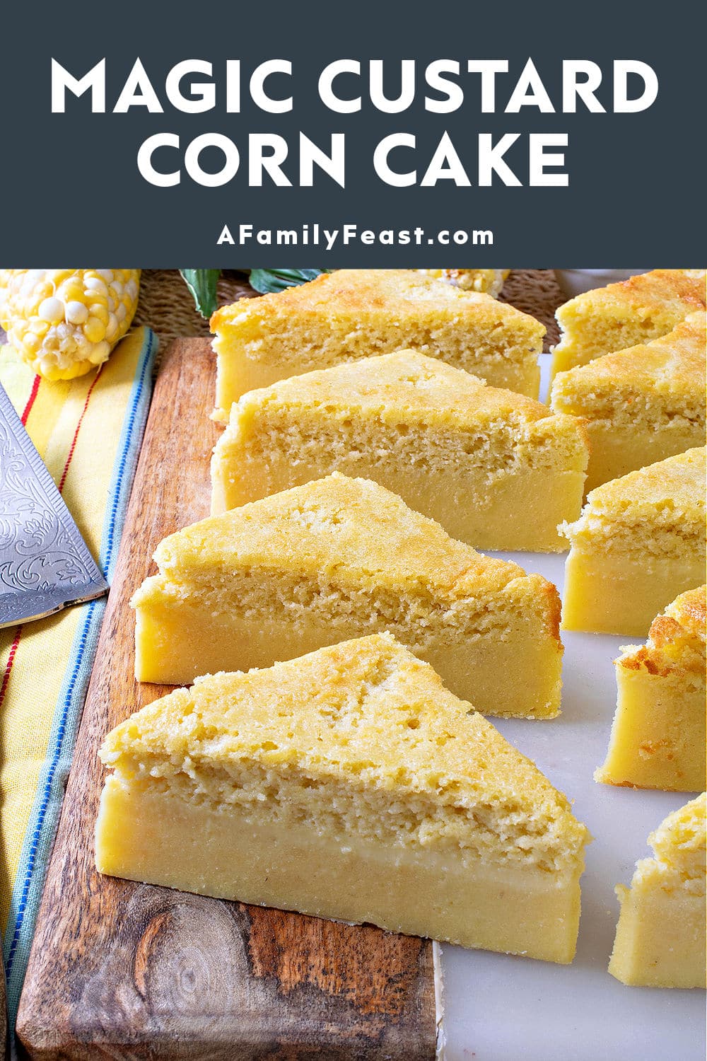 Magic Custard Corn Cake - A Family Feast