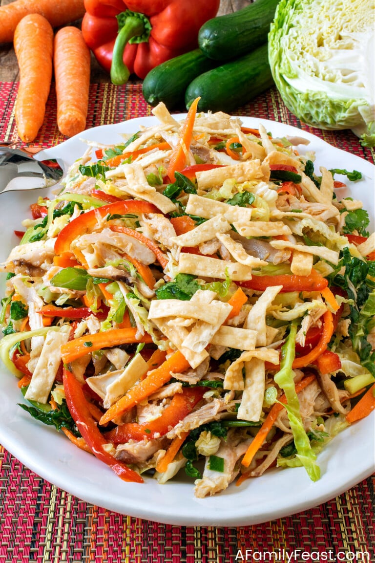 Thai Chicken Salad - A Family Feast