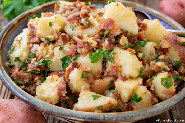 German Potato Salad - A Family Feast