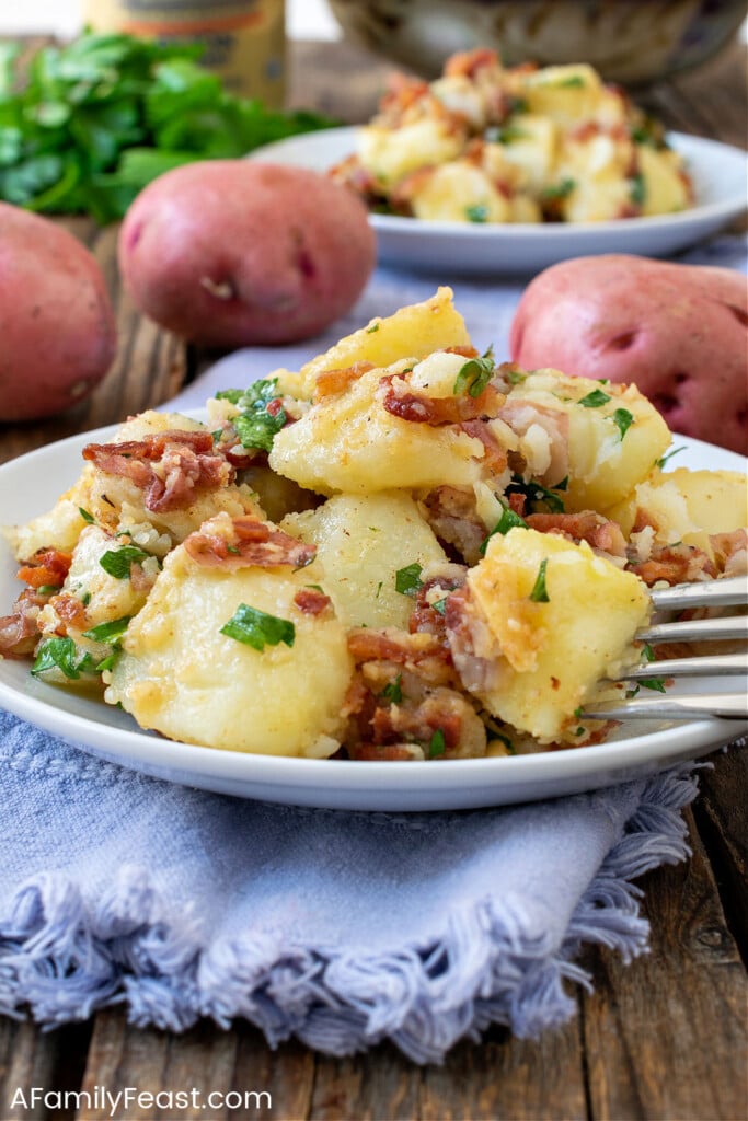German Potato Salad - A Family Feast