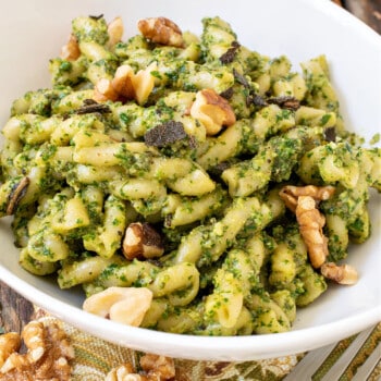 Sage Walnut Pesto Pesta - A Family Feast
