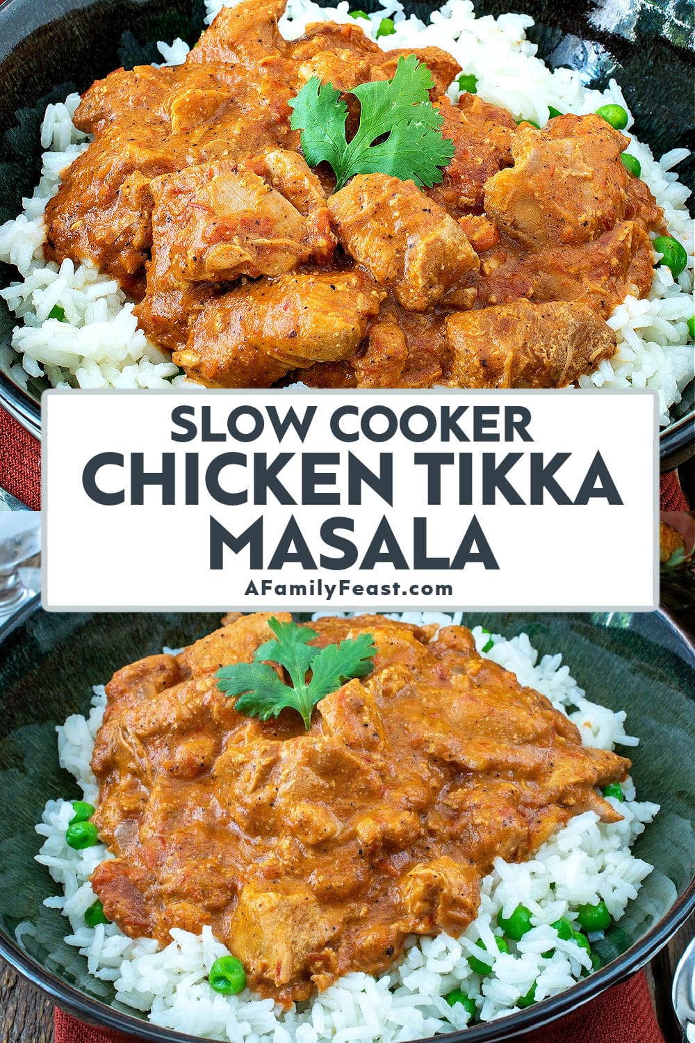 Slow Cooker Chicken Tikka Masala - A Family Feast