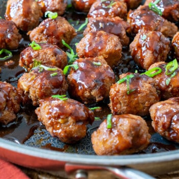 Asian Turkey Meatballs - A Family Feast