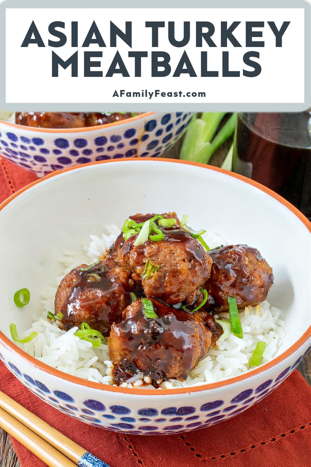 Asian Turkey Meatballs - A Family Feast