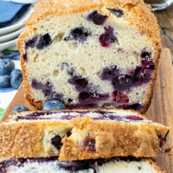 Blueberry Quick Bread - A Family Feast