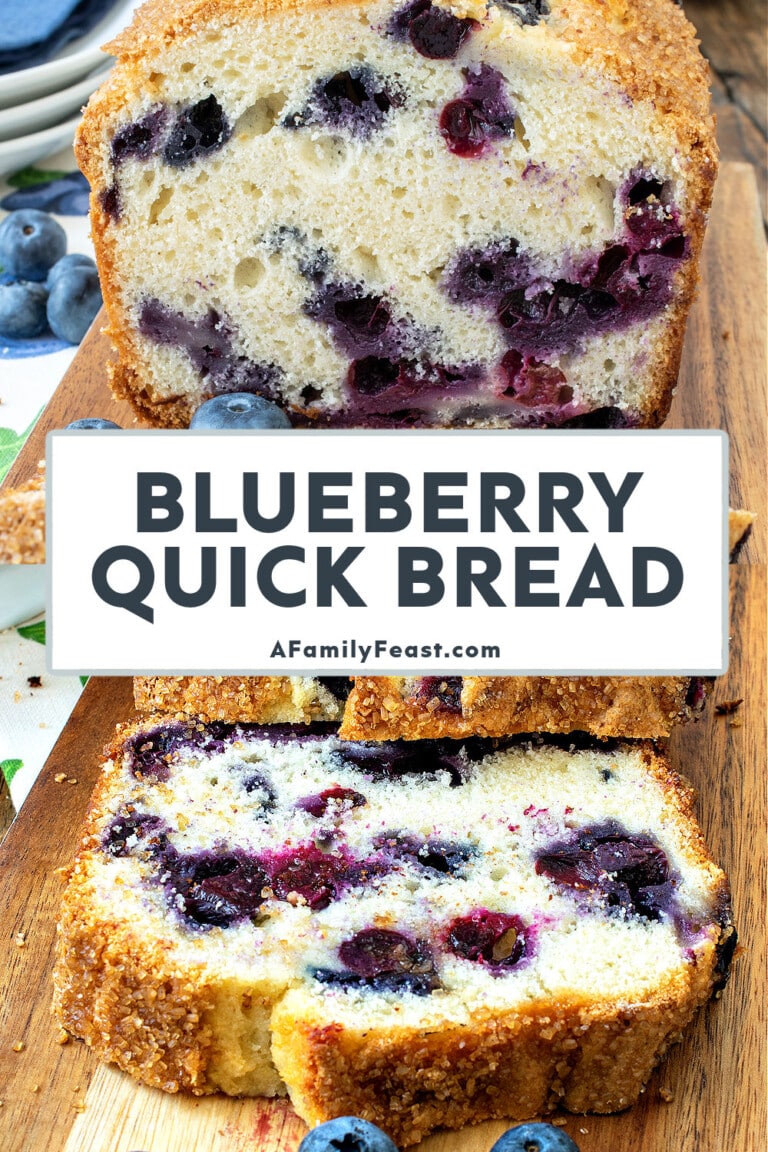 Blueberry Quick Bread A Family Feast®