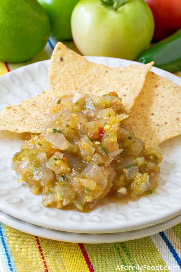 Green Tomato Salsa Verde A Family Feast®