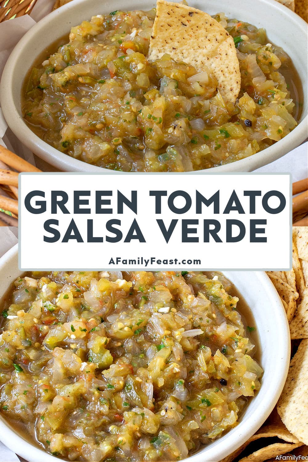 Green Tomato Salsa Verde - A Family Feast