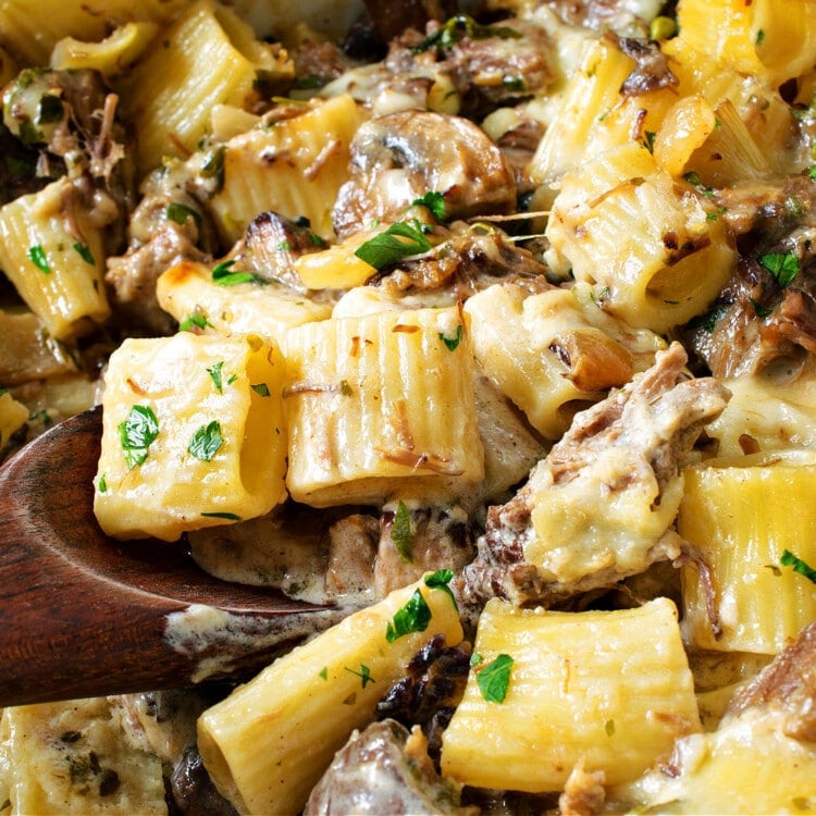 Pot Roast Pasta Casserole - A Family Feast