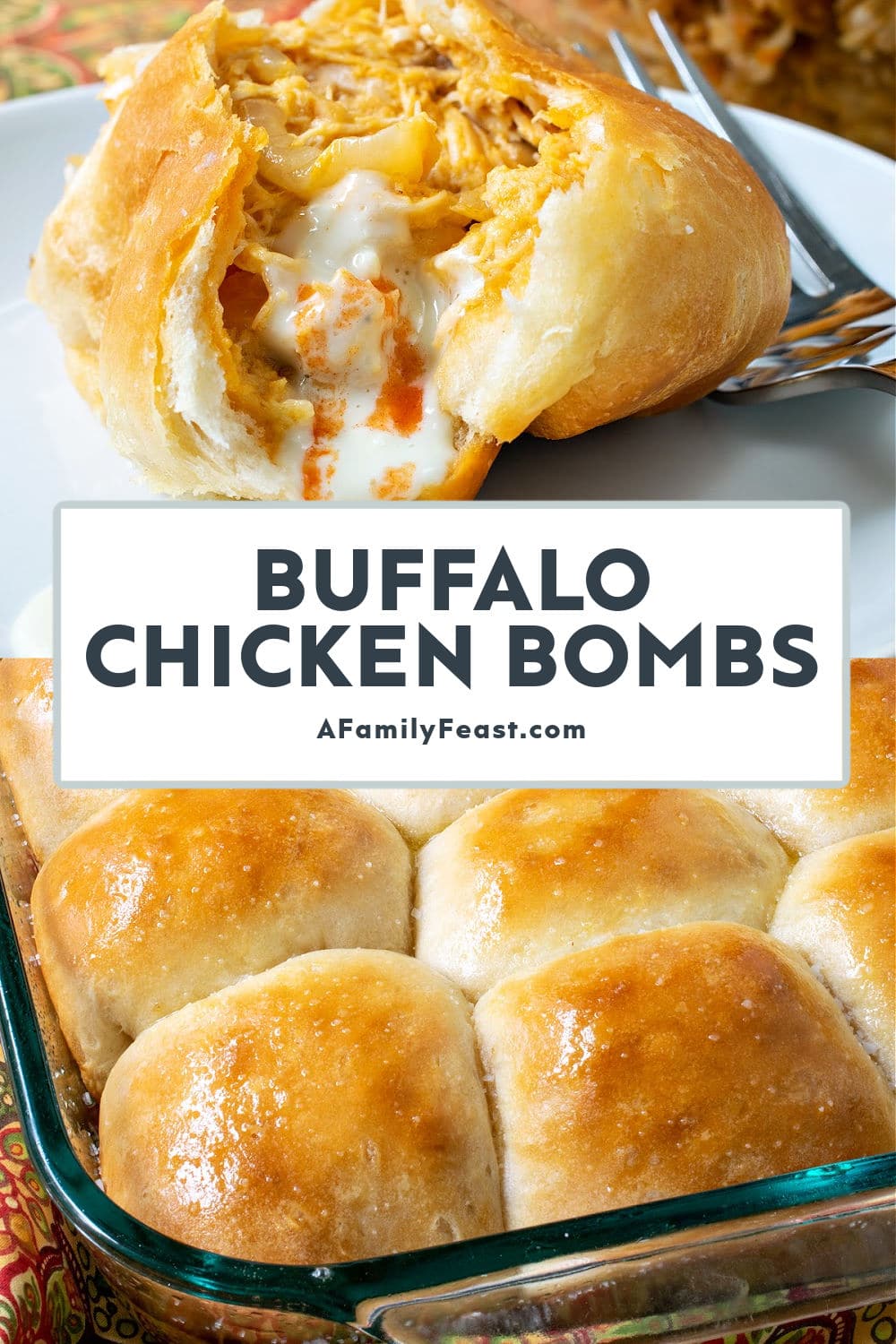 Buffalo Chicken Bombs - A Family Feast