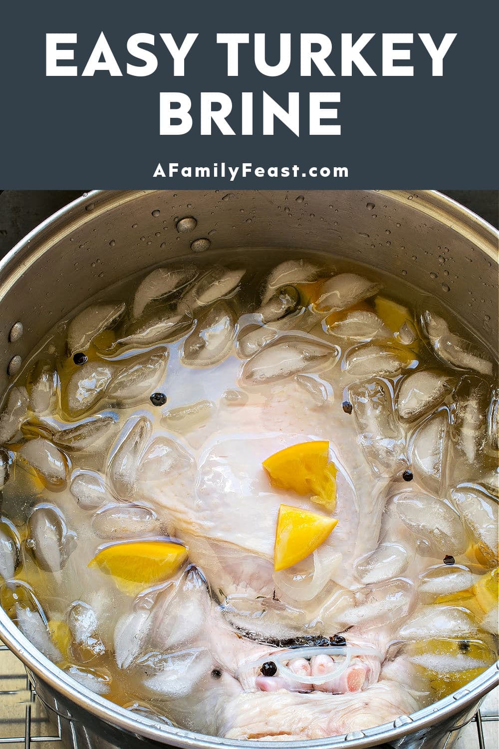 Easy Turkey Brine Recipe - A Family Feast
