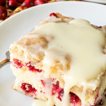 Cranberry Buckle with Orange Glaze - A Family Feast