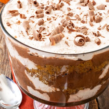 Pumpkin Chocolate Trifle - A Family Feast