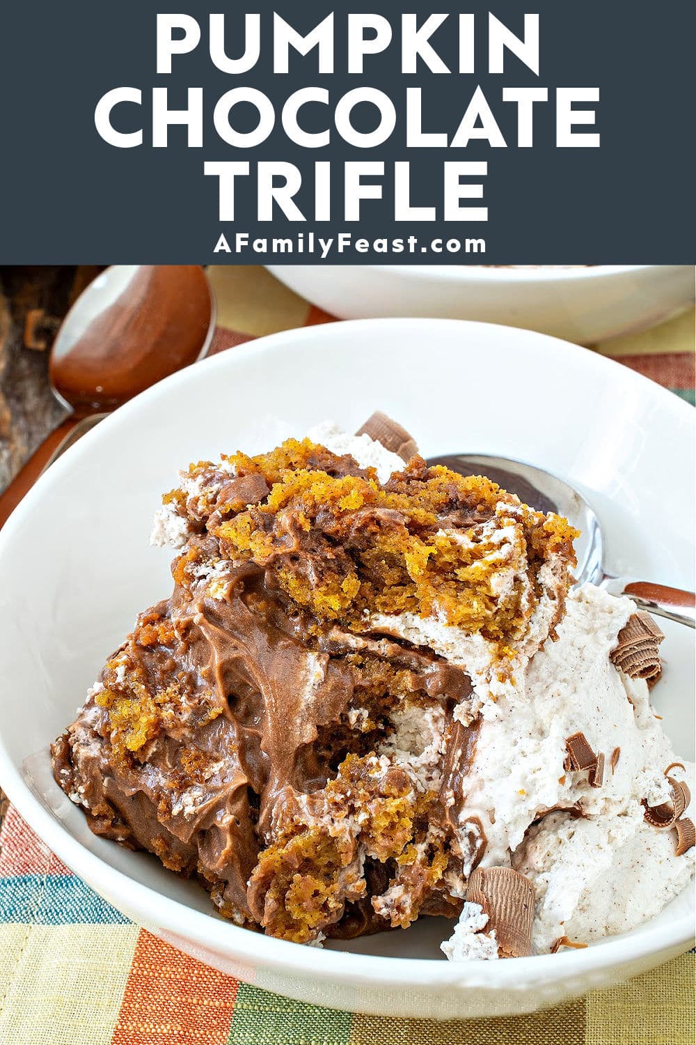 Pumpkin Chocolate Trifle - A Family Feast