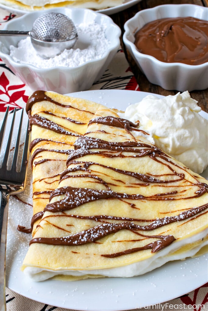 Perfect Homemade Crepes - A Family Feast