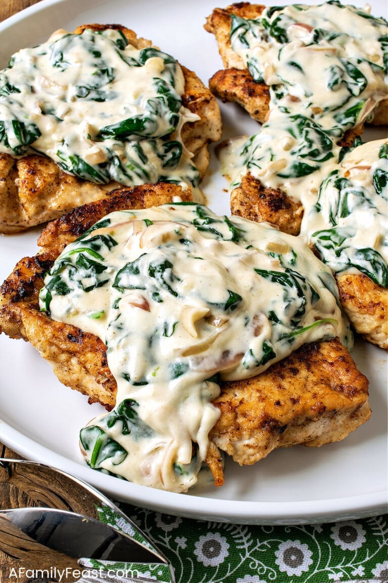 Chicken Florentine - A Family Feast