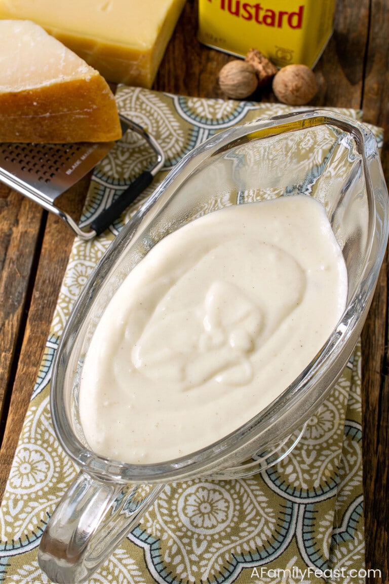 Mornay Sauce - A Family Feast