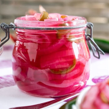 Pickled Red Onions - A Family Feast