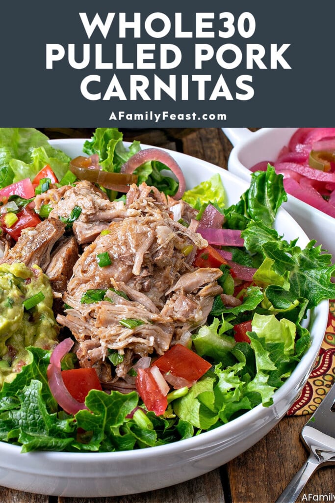 Whole30 Pulled Pork Carnitas - A Family Feast