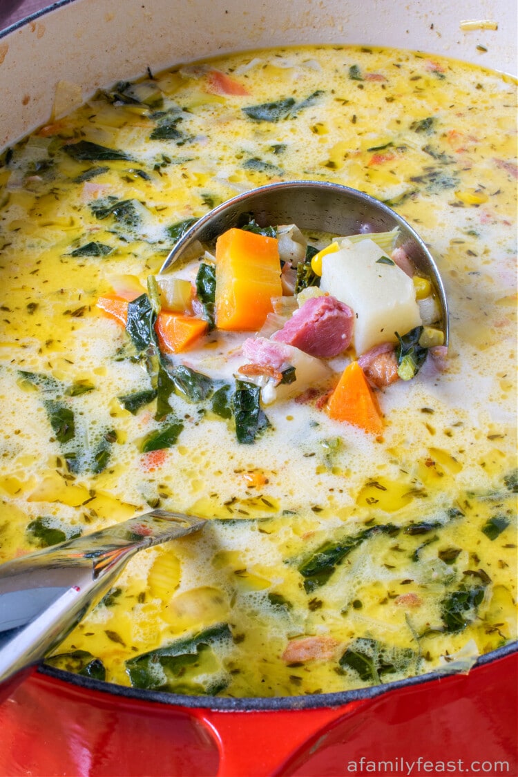 Ham and Vegetable Soup A Family Feast®