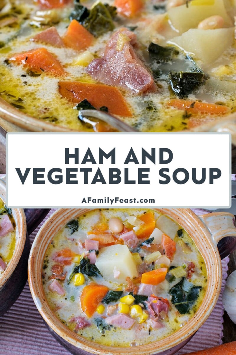 Ham and Vegetable Soup - A Family Feast®