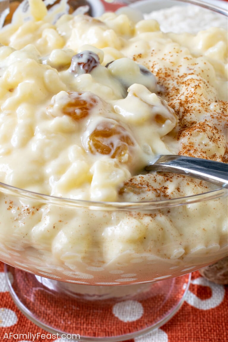 Rice Pudding - A Family Feast