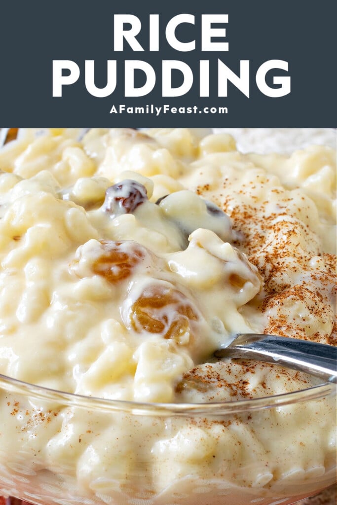 Rice Pudding - A Family Feast